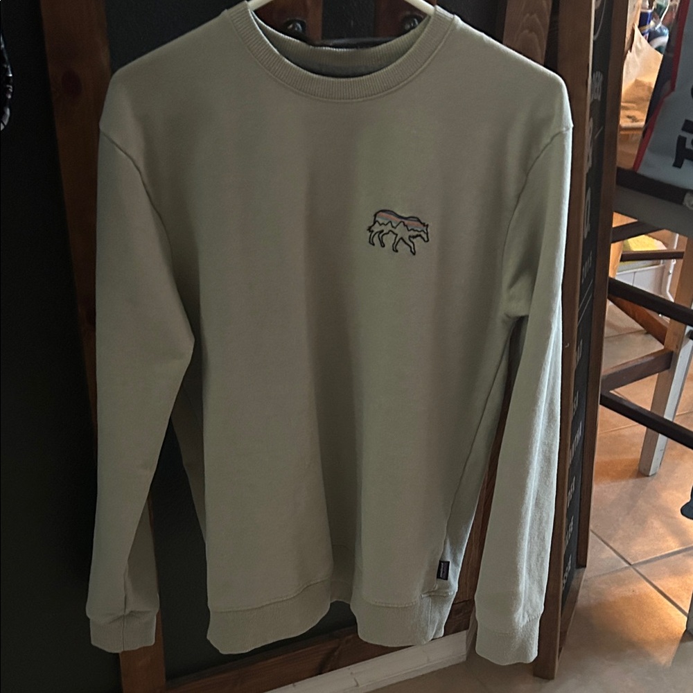 Patagonia Men's Light Tan Crewneck Sweater